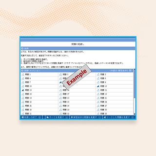 試験問題サンプル