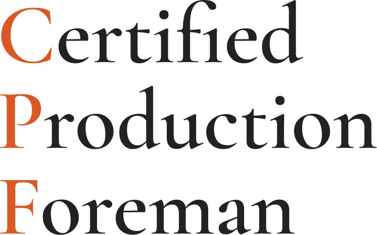 Certified Production Foreman